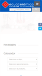 Mobile Screenshot of ecuaceramica.com
